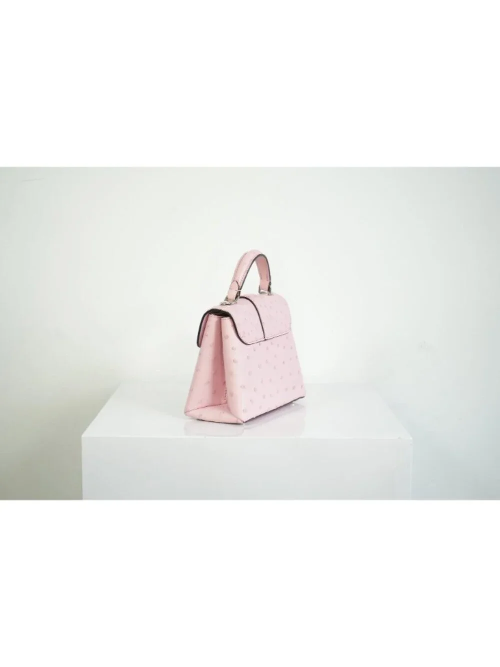 Louis Vuitton Mini Ostrich Rose De Vents ostrich skin